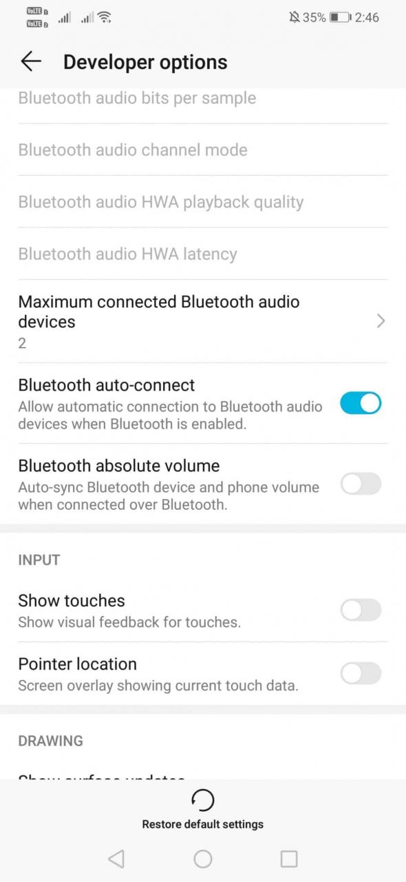 Cómo aumentar el volumen del auricular Bluetooth en Android