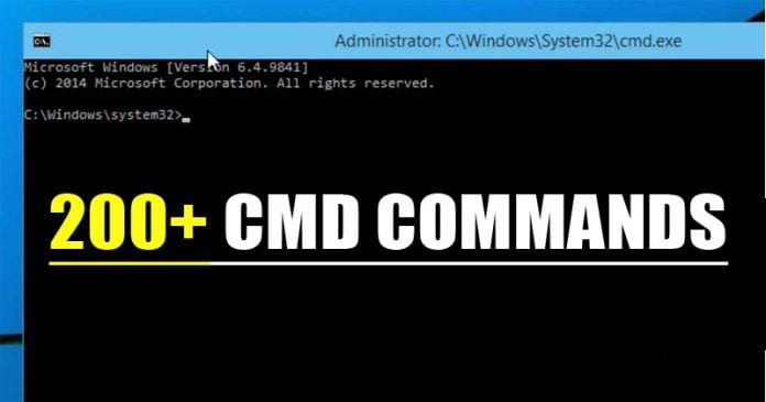 Lista de los más de 200 comandos del CMD para Windows (ACTUALIZADO)