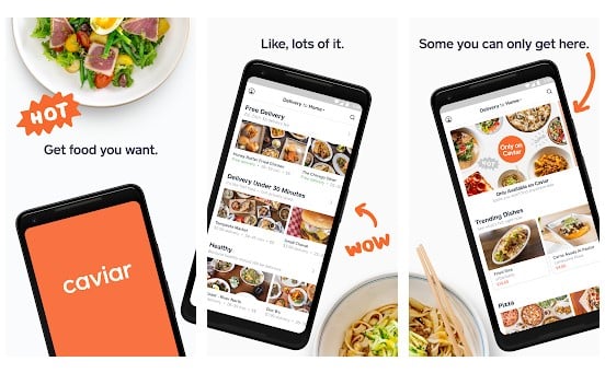 Las 10 mejores aplicaciones de entrega de alimentos para Android