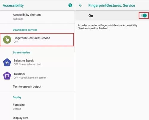 Cómo personalizar los gestos de las huellas dactilares en Android Oreo