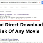 Cómo encontrar el enlace de descarga directa de cualquier película