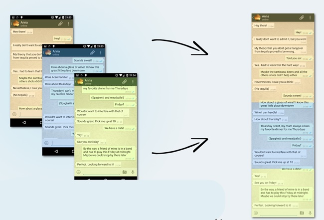 Cómo obtener la función de desplazamiento de pantalla de Samsung en cualquier Android