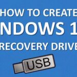 Cómo crear una unidad o disco de recuperación de Windows 10