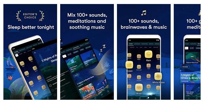 15 mejores aplicaciones para que Android venza el insomnio