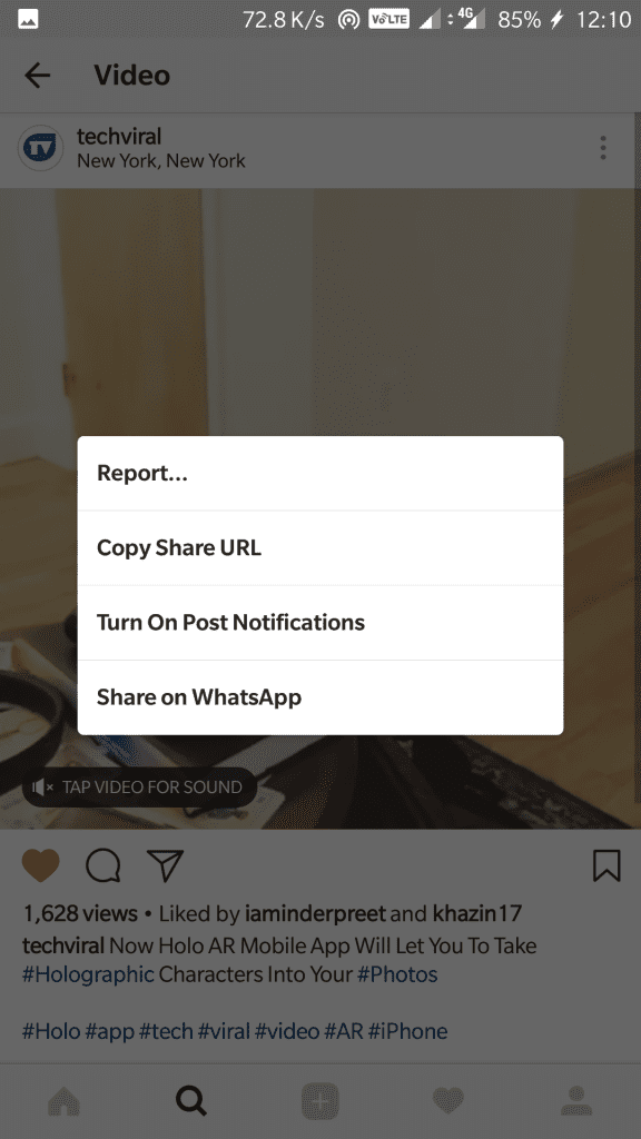 Cómo obtener notificaciones cuando alguien publica en Instagram