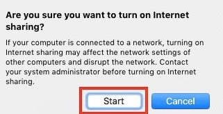 Cómo compartir la Internet desde el MAC a través de Wifi o Ethernet