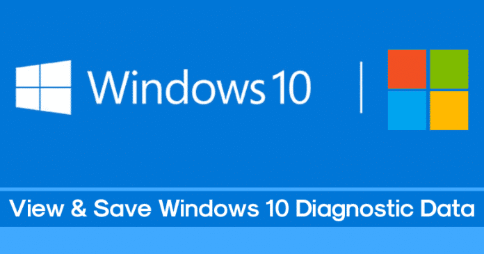 Cómo ver y guardar datos de diagnóstico de Windows 10