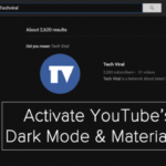 Así es como puedes usar el nuevo *Modo Oscuro* de YouTube y el diseño del material!