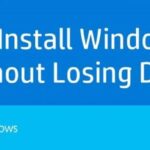 Cómo reinstalar Windows sin perder datos
