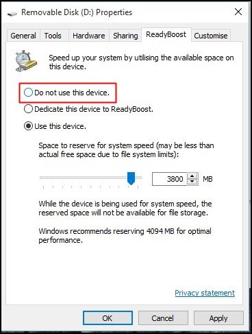 Cómo aumentar la RAM usando el USB/pendrive en Windows 10 y 8