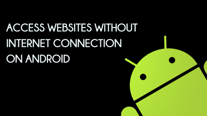 ﻿Cómo acceder a sitios web sin conexión a Internet en Android