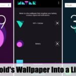 Cómo convertir el fondo de pantalla de tu Android en un widget vivo