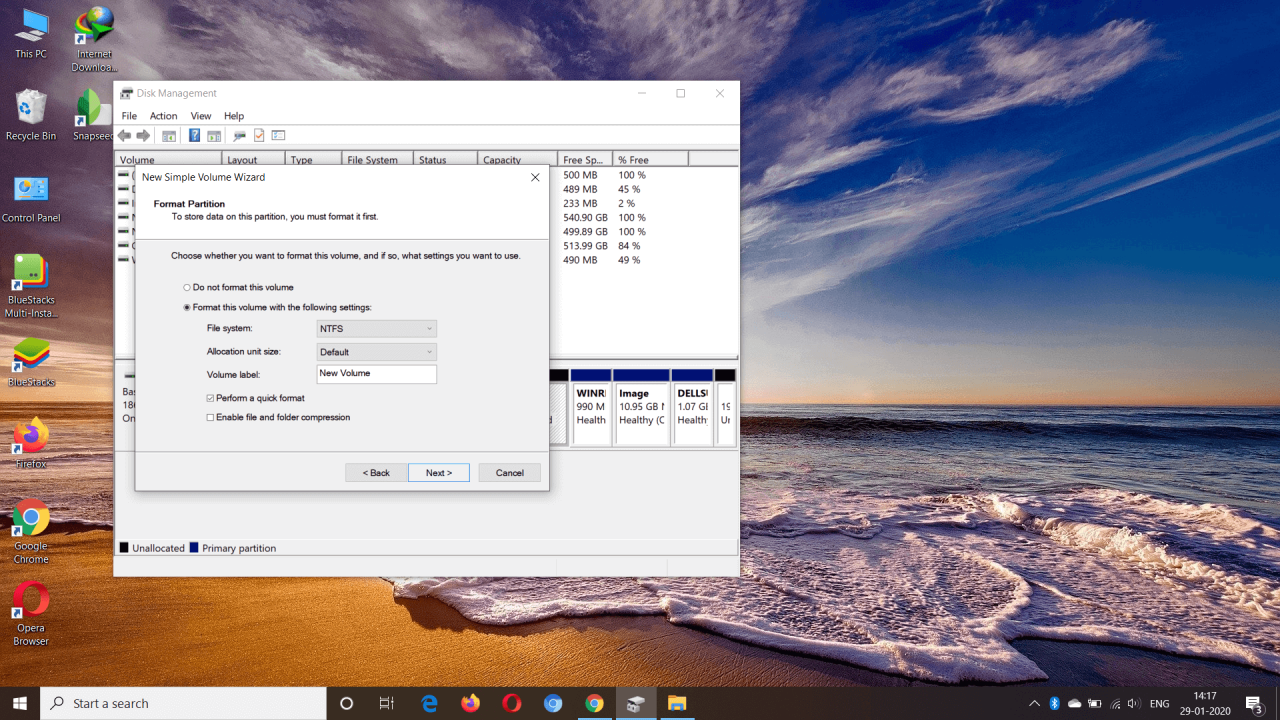 Cómo hacer una partición en Windows 10 sin ningún software