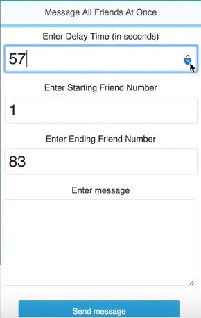 Cómo enviar mensajes a todos los amigos de Facebook a la vez