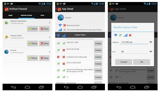 15 mejores aplicaciones de firewall para Android