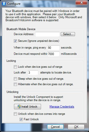 Cómo bloquear o desbloquear la PC mediante el Bluetooth del teléfono