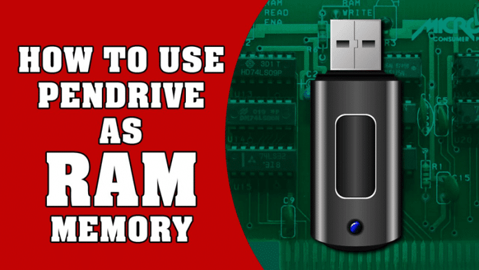 Cómo aumentar la RAM usando el USB/pendrive en Windows 10 y 8