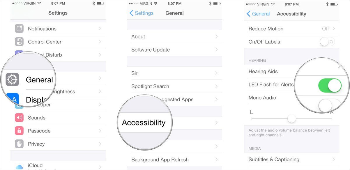 Cómo usar el flash LED como luz de notificación en Android o iPhone