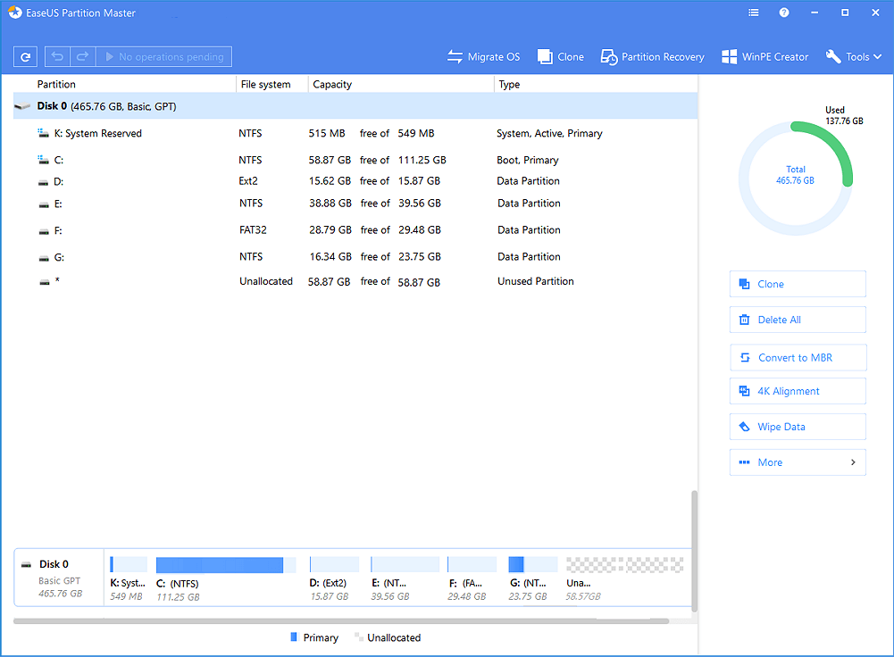 Cómo arreglar una partición de disco no reconocida en Windows 10