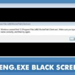 Cómo arreglar el error de la pantalla negra de Taskeng.exe en Windows 10