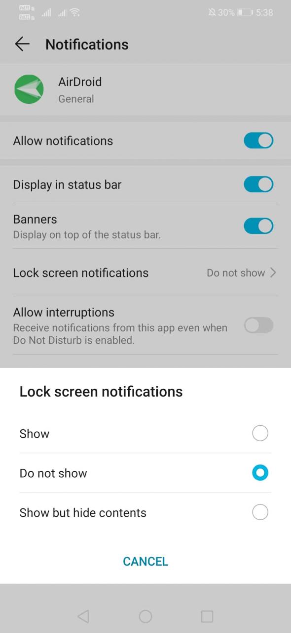 Cómo deshabilitar las notificaciones en la pantalla de bloqueo del teléfono (Android y iPhone)