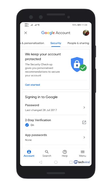 Cómo realizar una comprobación de seguridad en su cuenta de Google