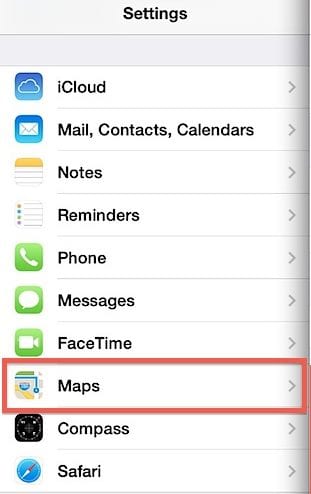 Cómo configurar Apple Maps como predeterminado para las indicaciones para caminar