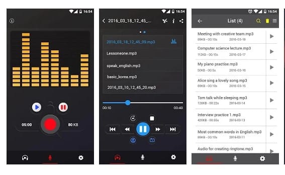 Las 10 mejores aplicaciones de grabación de voz libre para Android 2020