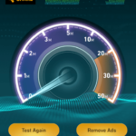 Prueba de velocidad de red NTel 4G LTE en Tecno Camon C9